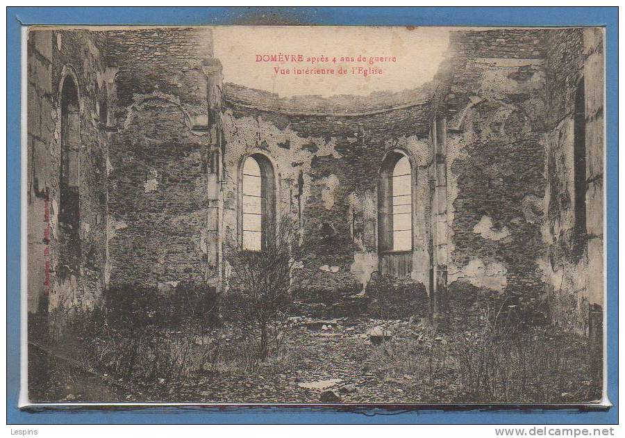 54 - DOMEVRE EN HAYE --   Vue Intérieur De L'Eglise - Domevre En Haye