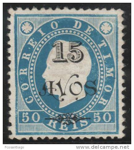 PORTUGAL/TIMOR 1903 - Yvert #85 - * MLH - Timor