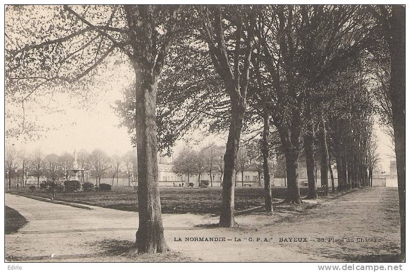 BAYEUX Place Du Château Neuve TTB - Bayeux