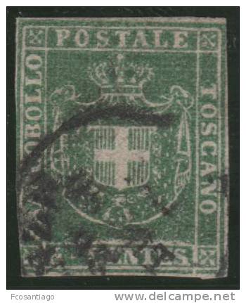 ITALIA 1860 (TOSCANA) - Yvert #18 - VFU - Toscana