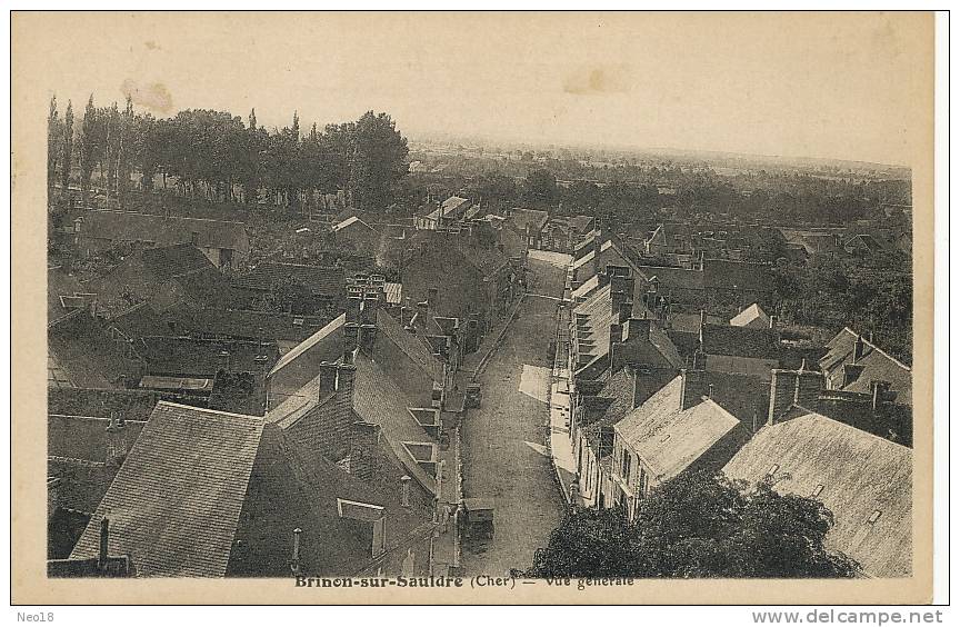 Brinon Sur Sauldre  Vue Generale Aerienne Edit Lenormand - Brinon-sur-Sauldre