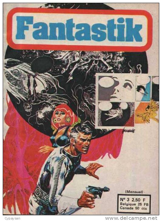 FANTASTIK N° 3 BE SEPP 08-1974 Maroto Esteban - Petit Format