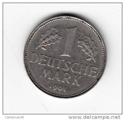 Pièce - Allemagne - 1 Mark - 1961 D - 1 Mark