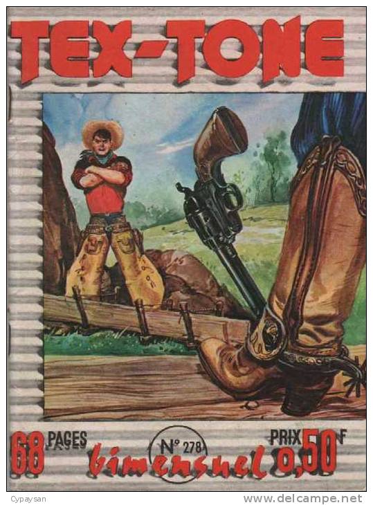 TEX TONE N° 278 BE IMPERIA  12-1968 - Petit Format