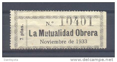 LA MUTUALIDAD OBRERA - Emisiones Nacionalistas