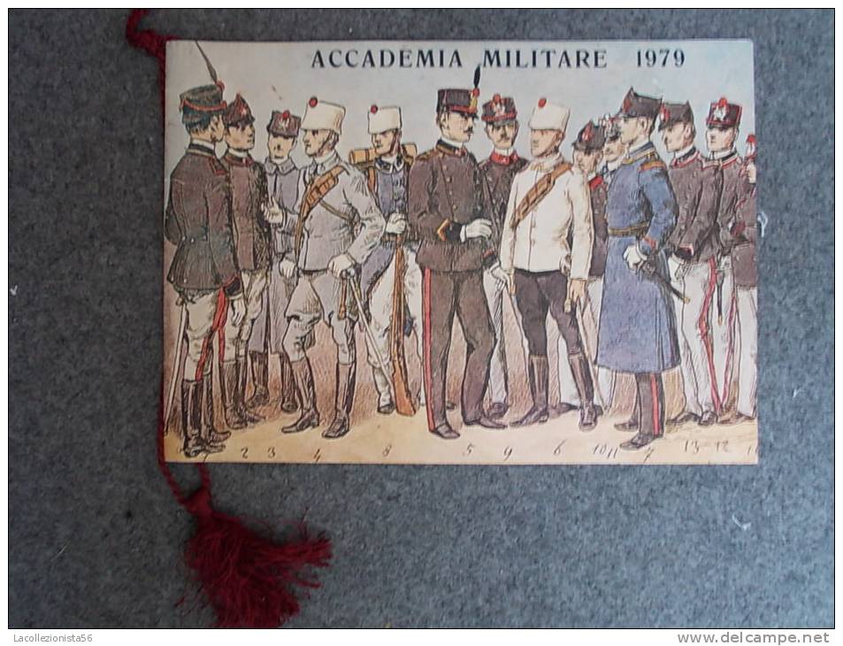 3581-CALENDARIO-ACCADEMIA MILITARE-1979 - Grand Format : 1971-80