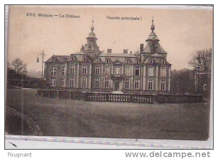 BELGIQUE:MODAVE.(Liège.):Le Château Façade Principale.1908. - Modave