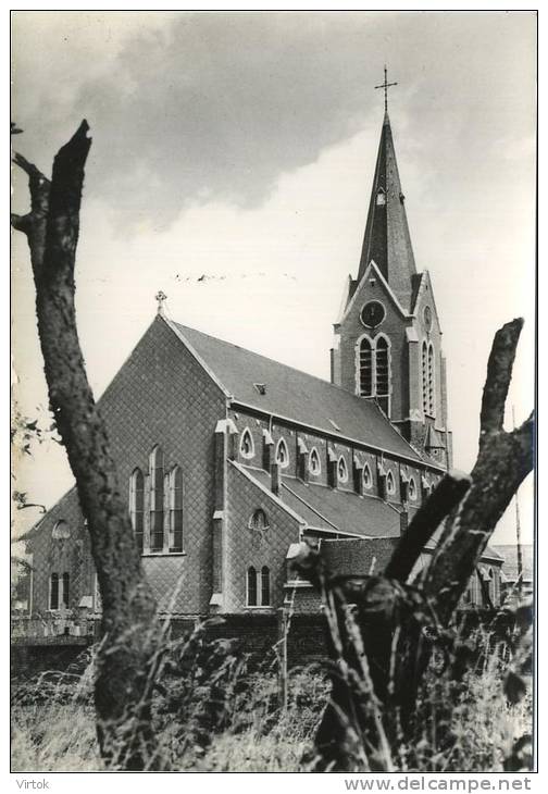 Merchtem - Peisegem : Kerk Van OLV Onbevlekt  ( Groot Formaat ) - Merchtem