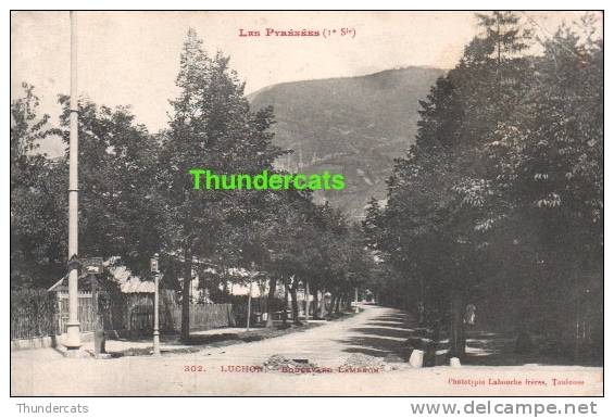 CPA 31 LUCHON BOULEVARD LAMBRON - Luchon