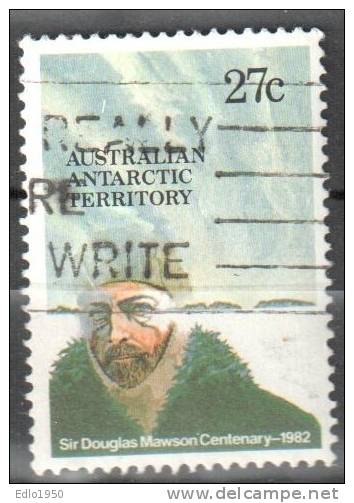 AAT Australian Antarctic Territory -1982 - Douglas Mawson Centenary -  Mi.53 - Used - Oblitérés