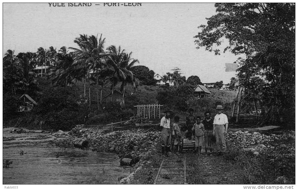 C   -    986      -    PAPOUASIE   -   NOUVELLE  -  GUINEE      -      Yule  Island    -   PORT - LEON  . - Papua New Guinea