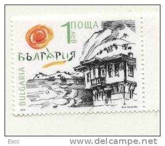 Mint Stamp New Tourism Logo 2012  From  Bulgaria - Neufs