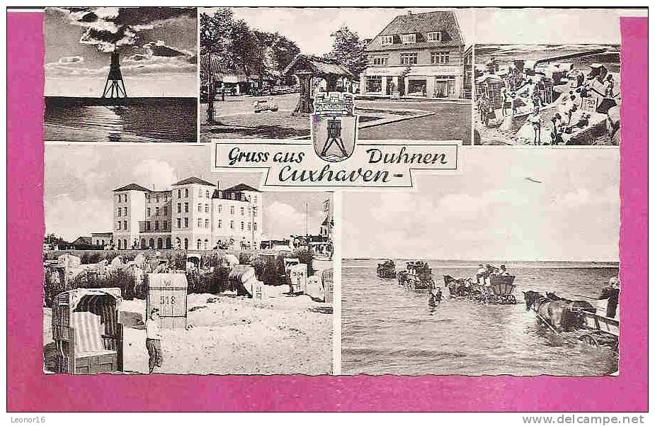 CUXHAVEN   -   **5 GRUSS ANSICHTEN AUS DUHNEN **   -   Verlag :Otto SCHULZE Aus Cuxhaven  N° 85 - Cuxhaven