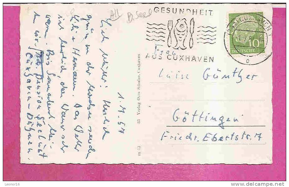 CUXHAVEN   -   **5 GRUSS ANSICHTEN AUS DUHNEN **   -   Verlag :Otto SCHULZE Aus Cuxhaven  N° 85 - Cuxhaven