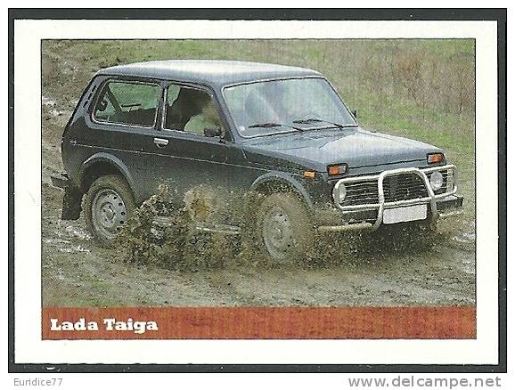 Lada Taiga Sticker - Size:70x50 Mm. Aprox. - Collection Of  Cars (240 Differents) - Altri & Non Classificati
