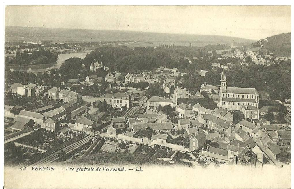 21 - VERNON - Vue Générale De Vernonnet - Vernon