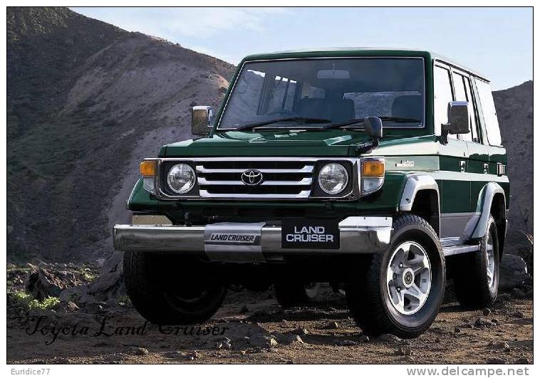 Toyota Land Cruiser POSTER - Size:45X32 Cm. Aprox. - Collection Of  Cars (240 Differents) - Altri & Non Classificati