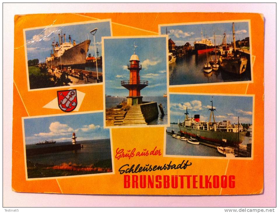 GERMANIA--BRUNSBUTTELKOOG--ANSICHTEN--FG--V 24 5 67 - Brunsbuettel