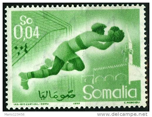 SOMALIA, A.F.I.S., SPORT, 1958, FRANCOBOLLO NUOVO (MNH**) - Somalia (AFIS)