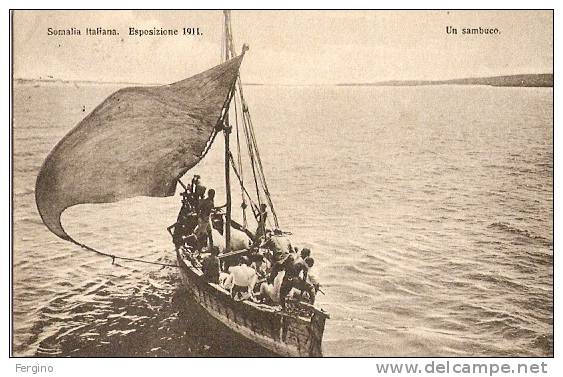 3871/A/FP/13 - SOMALIA ITALIANA - Esposizione 1911 - Somalie