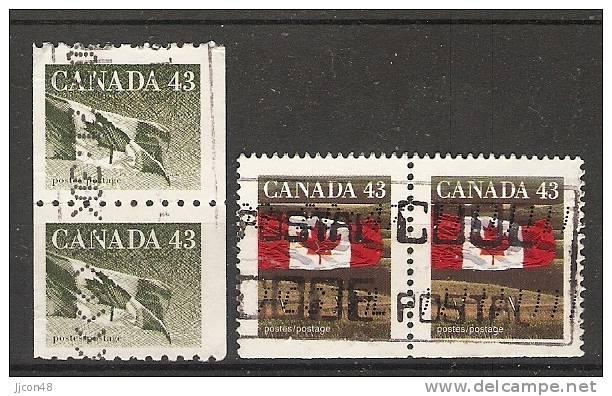 Canada  1992  Definitives; Queen Elizabeth II + Flag  (o) - Other & Unclassified
