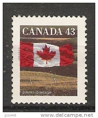 Canada  1992  Definitives; Flag  (o) P. 13.5 X 13 - Other & Unclassified