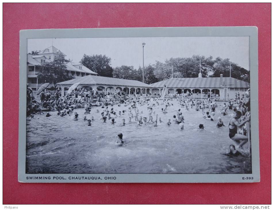 Chautauqua Ohio  Swimming Pool----ref 874 - Other & Unclassified