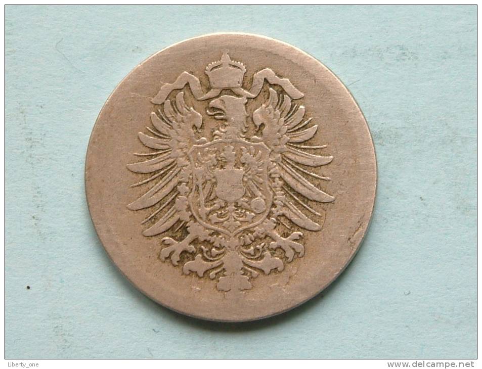 1874 H - 10 Pfennig / KM 4 ( Uncleaned - For Grade, Please See Photo ) ! - 10 Pfennig