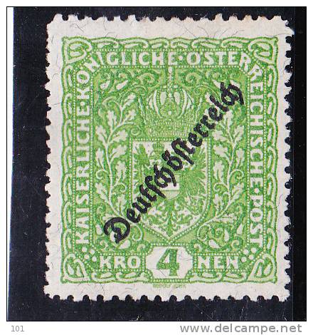 1919 DEUSCHÖSTERREICH LZ 11,5 ** - Nuovi