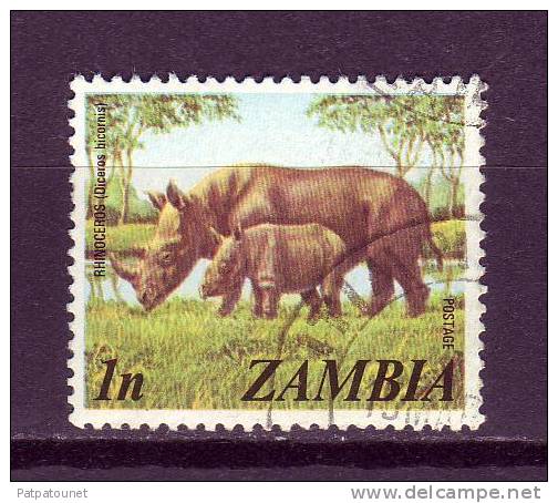 Zambie YV 133 O 1975 Rhinopcéros - Rhinoceros