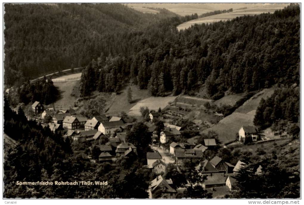 AK Rohrbach, Ung, 1960 - Rudolstadt