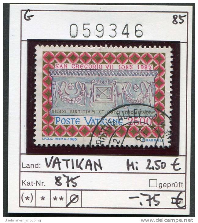 Vatikan - Vaticane - Michel 875 -  Oo Oblit. Used Gebruikt - Oblitérés