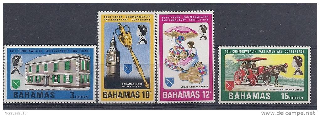 130202708  BAHAMAS  G.B..   YVERT    Nº  269/72  **  MNH - 1963-1973 Autonomía Interna