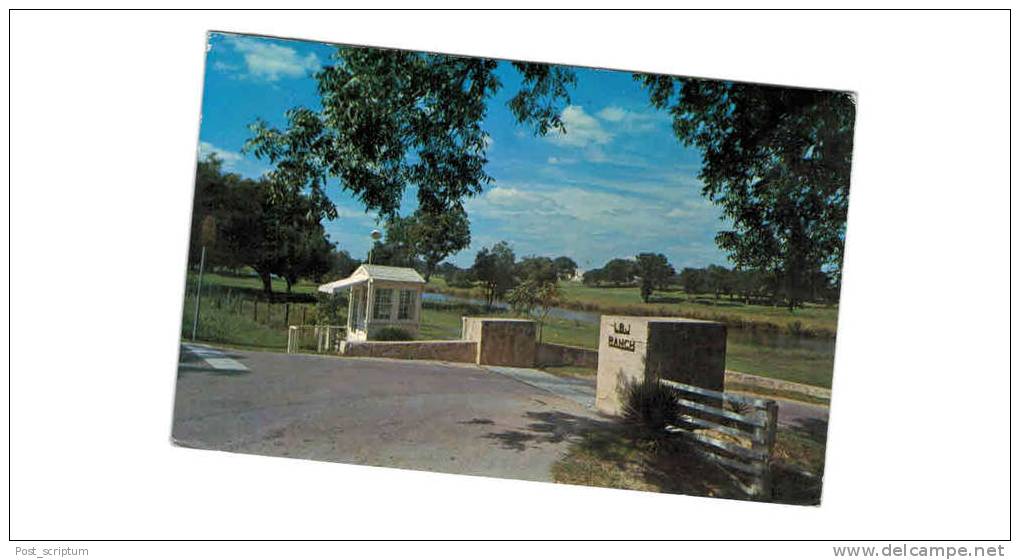 Amérique - Etats-Unis - Texas - Jonson City - Entrance To The Ranch Home Of President Johnson - Other & Unclassified