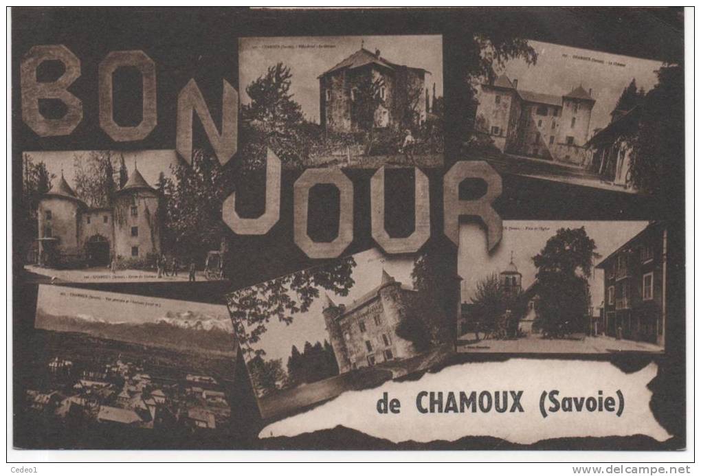CHAMOUX  BONJOUR DE - Chamoux Sur Gelon