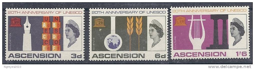 130202782  ASCENSION  YVERT  Nº  113/15  **  MNH - Ascensión