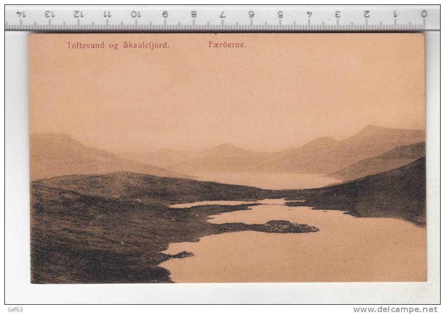 Toftevand Og Skaalefjord - Faeröerne - Féroé (Iles)