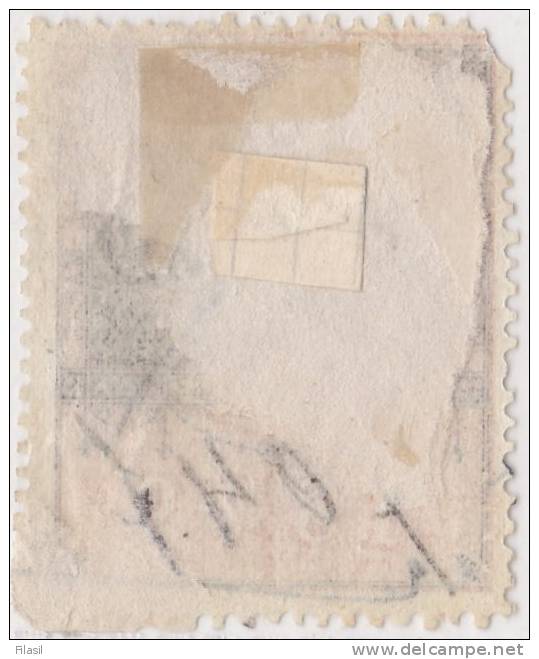 SI53D AUSTRIA OSTERREICH Marche Marca Da Bollo FISCALE STEMPEL MARKE 50 KR. 1879 Usata - Revenue Stamps