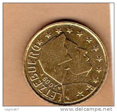 PIECE DE 50 CENTIMES D'EURO LUXEMBOURG 2009 - Luxemburgo