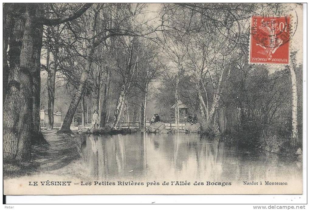 LE VESINET - Les Petites Rivières Près De L'Allée De Bocages - Le Vésinet