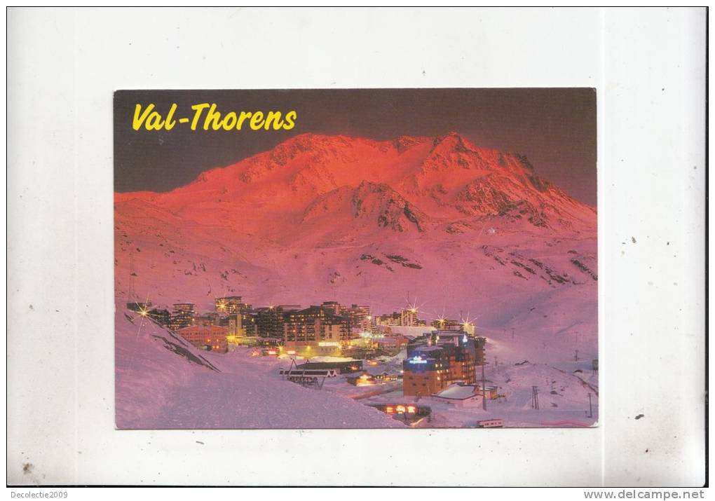 BT3501 Val Thorens La Station By Night   2 Scans - Val Thorens