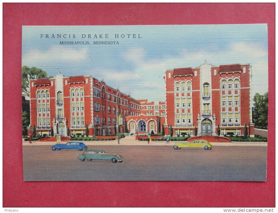 - Minnesota > Minneapolis   Francis Drake Hotel  Linen              --------                   Ref 875 - Minneapolis