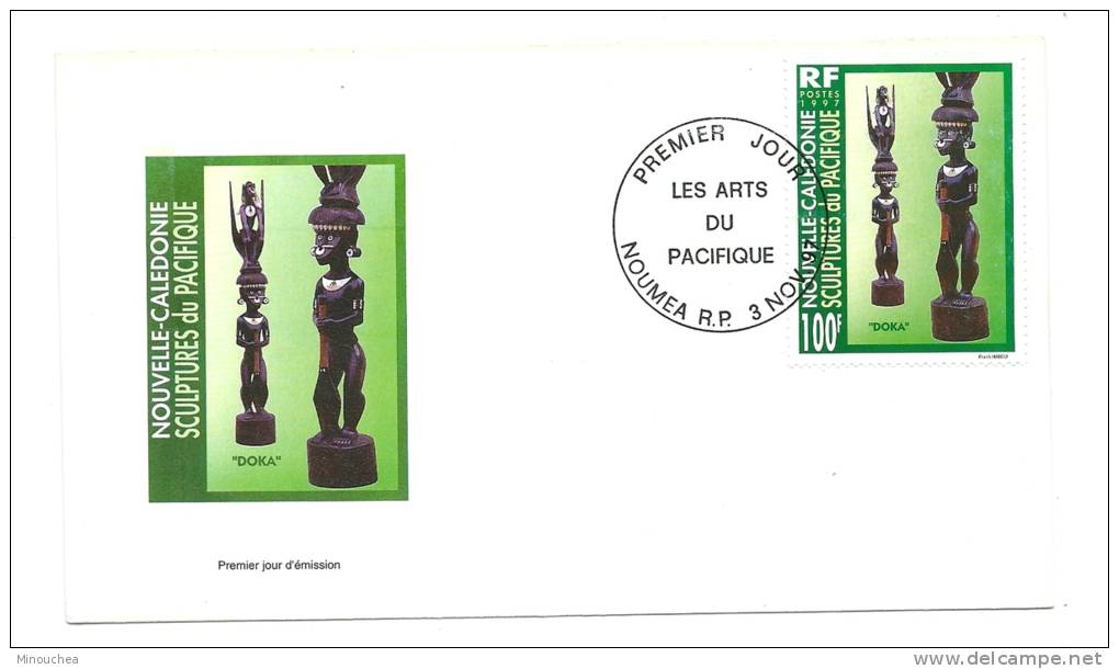 FDC Nouvelle Calédonie - Les Arts Du Pacifique - Obl 03/11/97 (1er Jour) - Used Stamps