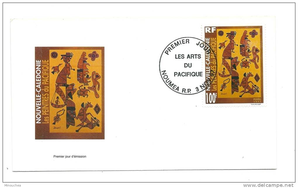 FDC Nouvelle Calédonie - Les Arts Du Pacifique - Obl 03/11/97 (1er Jour) - Used Stamps