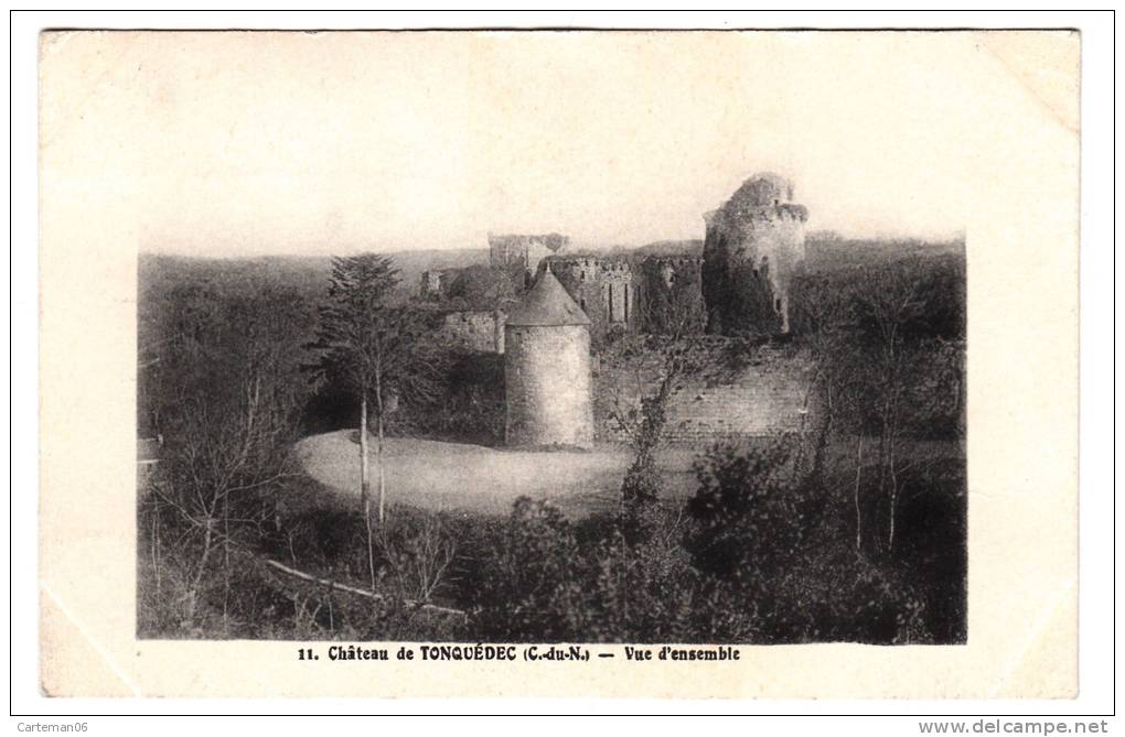 22 - Château De Tonquédec - Vue D'ensemble -  Editeur: Nédélec N° 11 - Tonquédec