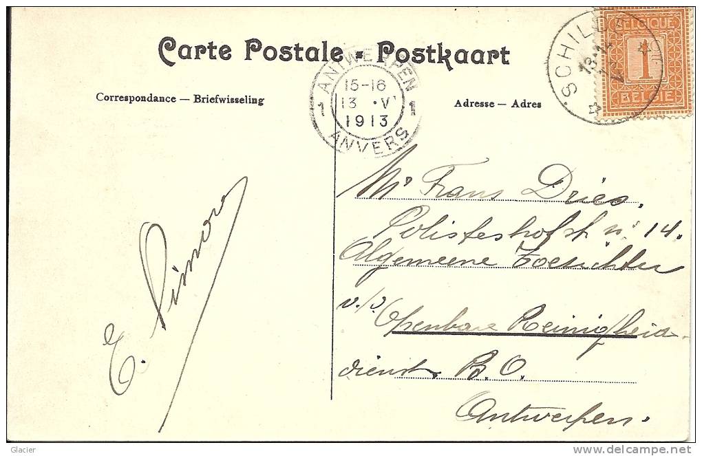 SCHILDE - La Picardie - 4803 Uitg. Aug. Beullens - Relais - Sterstempel Schilde - Schilde