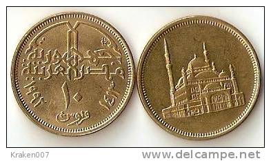 Egypt  10 Piastre 1992 - Egypt