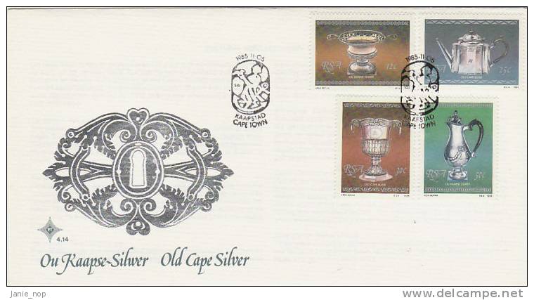 South Africa 1985 Old Cape Silver FDC - FDC