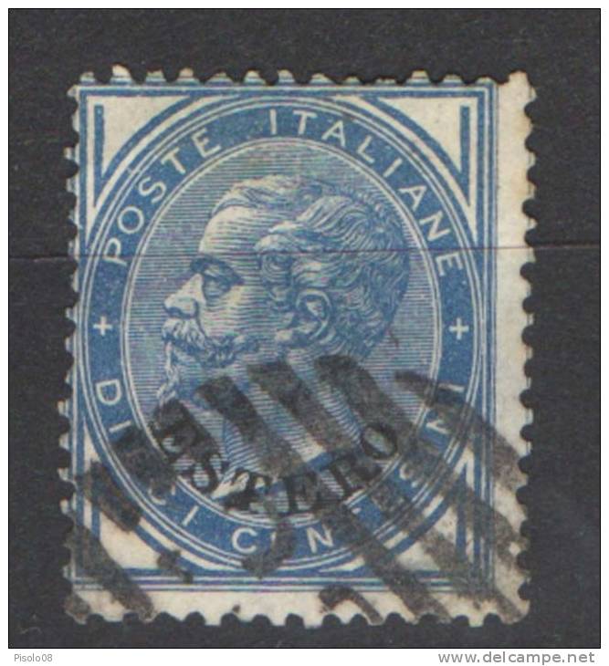 LEVANTE 1878-79 10 C. USATO - General Issues