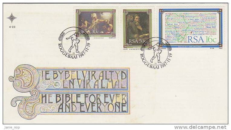 South Africa 1987 Bible - FDC